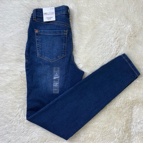 New INC International Concepts Women Core Denim Mid Rise Skinny Jeans - Picture 8 of 13
